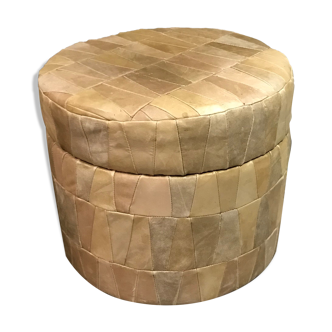 Pouf rests Leather feet De Sede