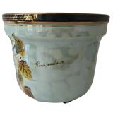 Magnificent Cache Pot Decorations Painted Bird Contour Grainy Relief Gilding Spoiler