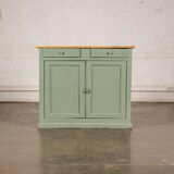 Almond green country buffet