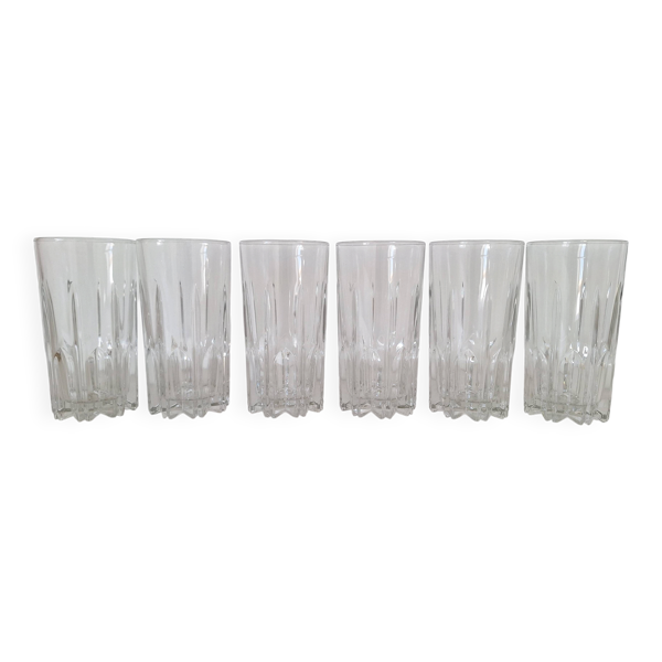 Verres à apéritif, à eau, Italie années 80