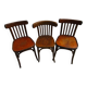 lot de 3 chaises bistrot anciennes