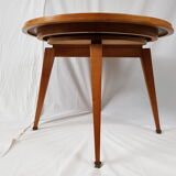 Beech Roundtable by Robert Debieve for Minvielle 1960