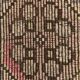 Blue Cream Persian Kilim Runner Rug, 95x313Cm