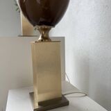 Paire de lampes de table Philippe Barbier années 70