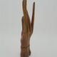 Baguier main en bois