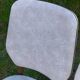 Set of 4 vintage Scandinavian design chairs – 1960s/70s – stained wood