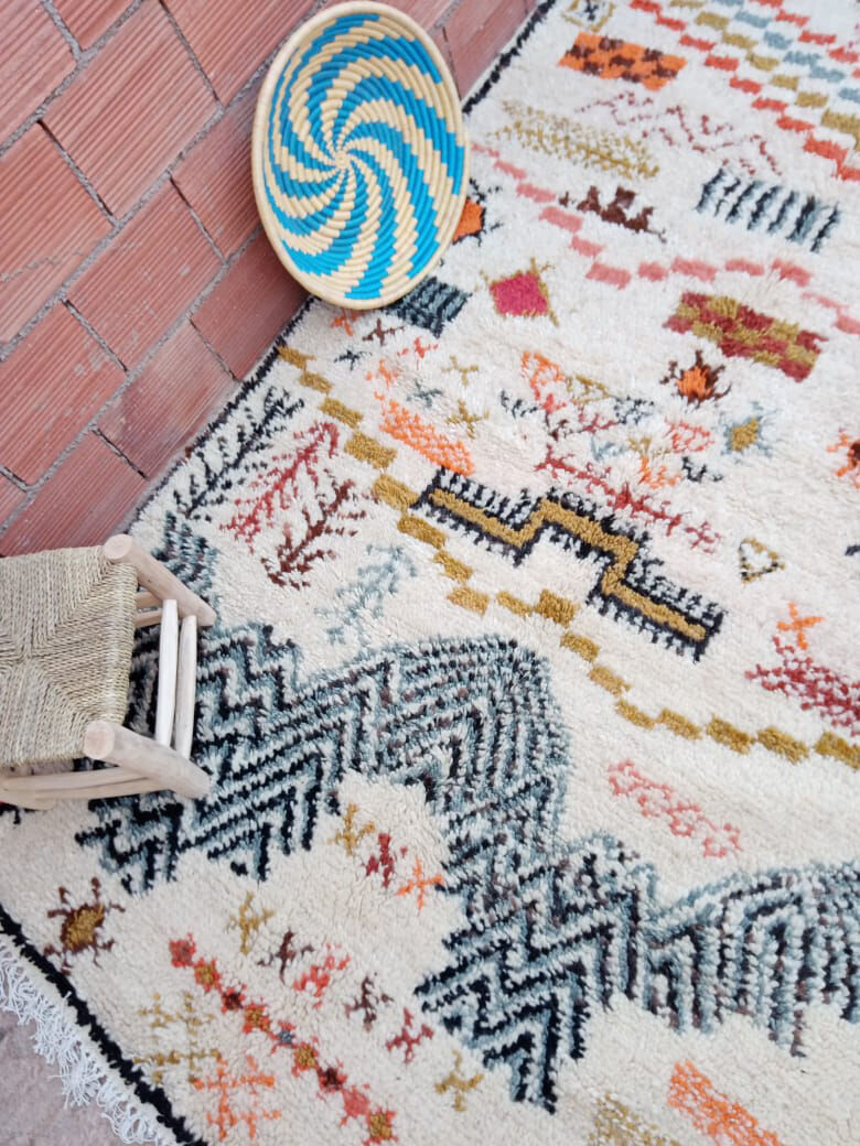 Tribal history carpet 240 x 154cm