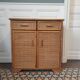 Commode rotin et bambou