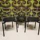 lot de trois chaises Delfina,Italy 80"