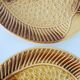 Ensemble de 6 assiettes vintage à poisson : plats de service rétro KIL Yougoslavie des années 1970