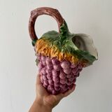 Pitcher - vintage slurry decanter in the shape of grapes
