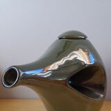 Openwork green teapot 1960