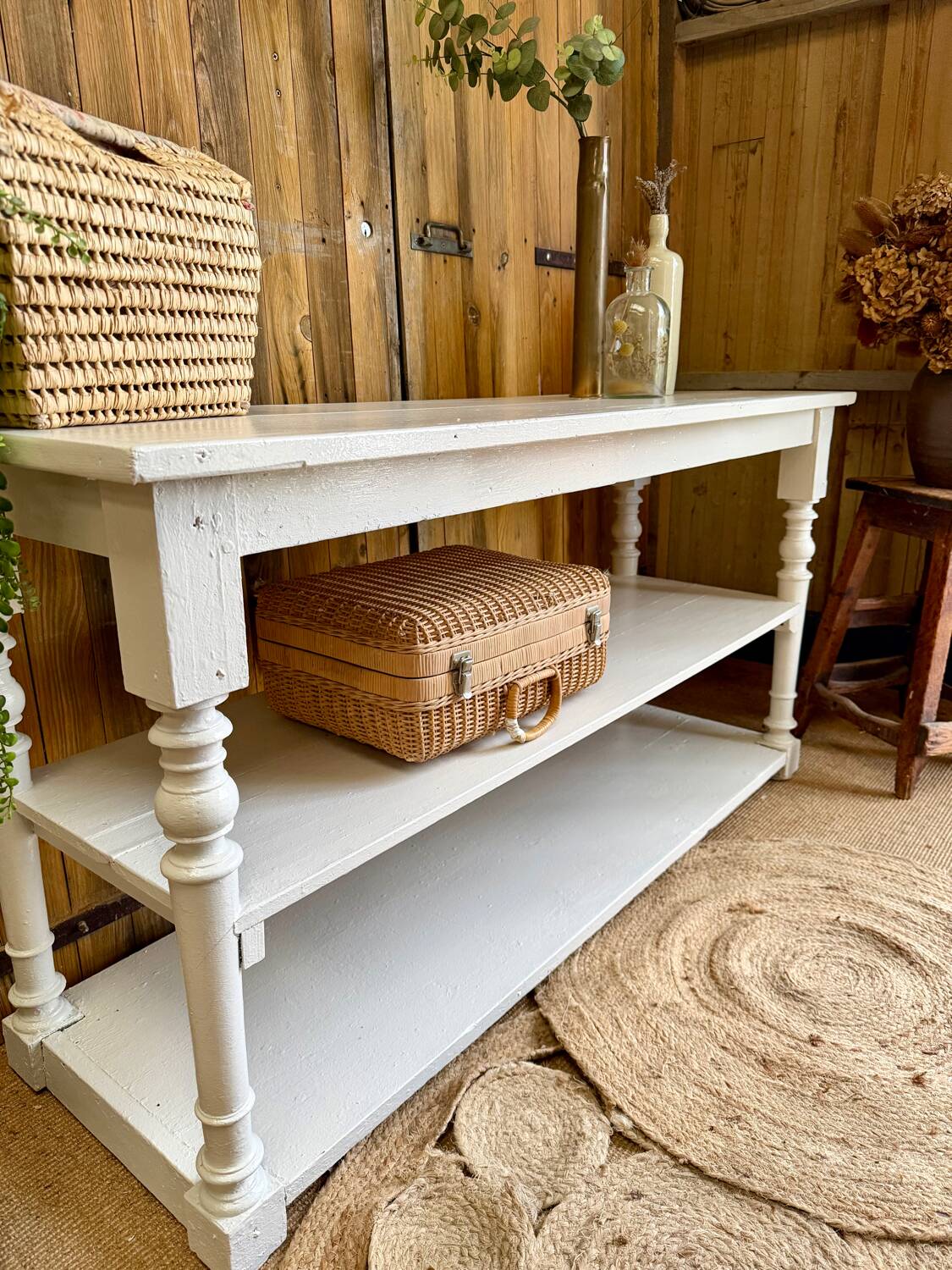Old draper's table / console