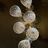 Six verre en cristal