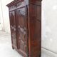 Armoire Louis XV en noyer du xviii ème siecle
