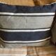 Coussin en toile à matelas ancienne