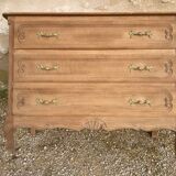 Louis XV style oak chest of drawers