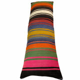 16"X 48" Bedding Kilim Pillow, Oversize Cushion Cover, Long Bolster Kilim Pillow Cover, 120x40 Cm