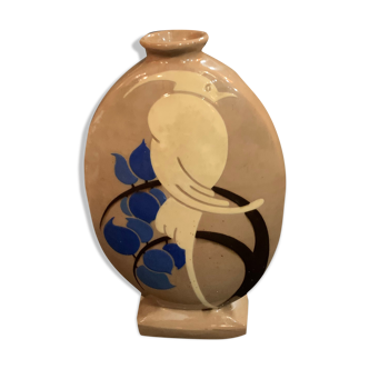 Art deco vase by S Larrieu