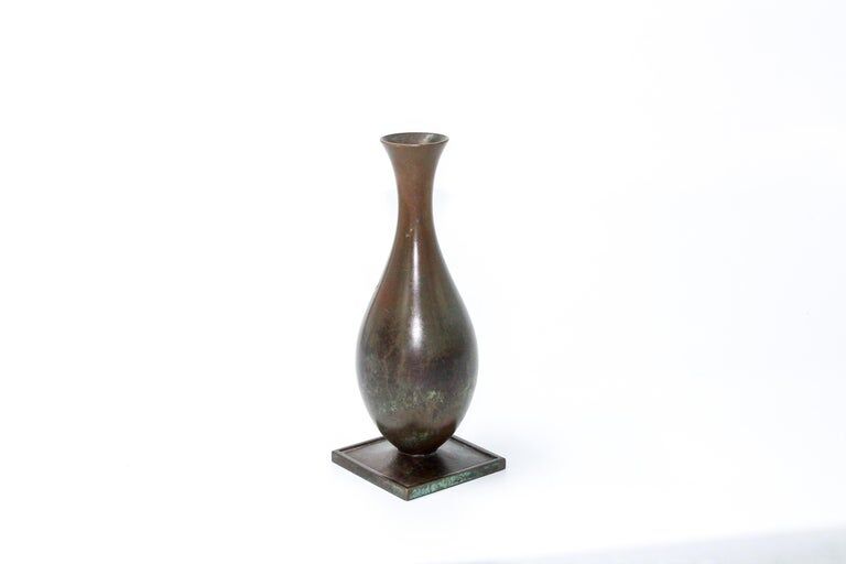 Bronze vase from the 1930s by GAB Sweden