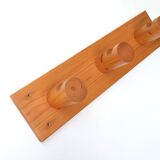 Charlotte Perriand's pine coat rack for Les Arcs, 60s