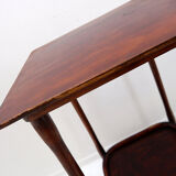 Art Nouveau side table in bent wood no. 960 by J&J Kohn - 1920s