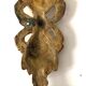 Old decoration gilded brass