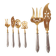 Fish hors d'oeuvres sets, Belle Epoque, circa 1910 (6 pieces)