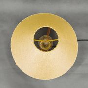 Lampe de table en érable des années 60, base trépied style ULUV.