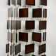 Wooden and brass screen