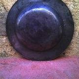 Old tin dish
