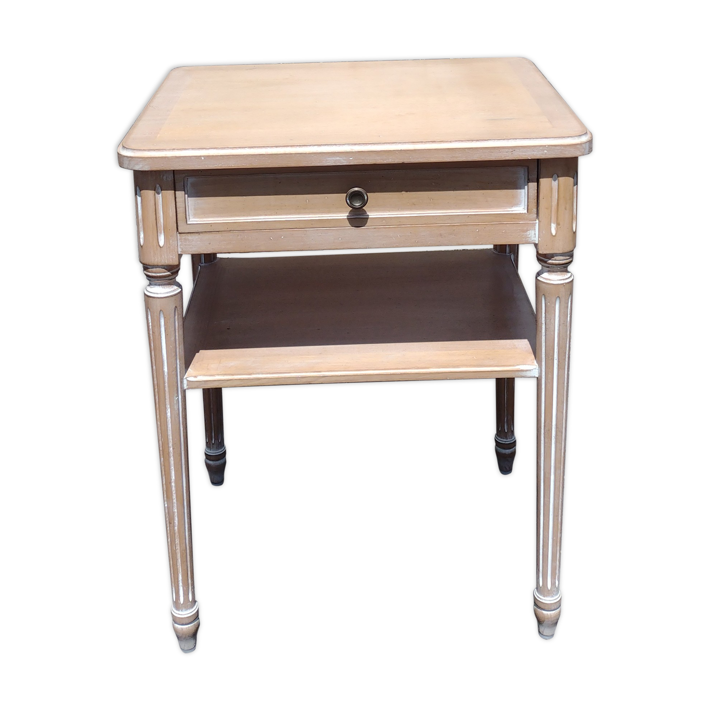 Bedside table louis XVI style