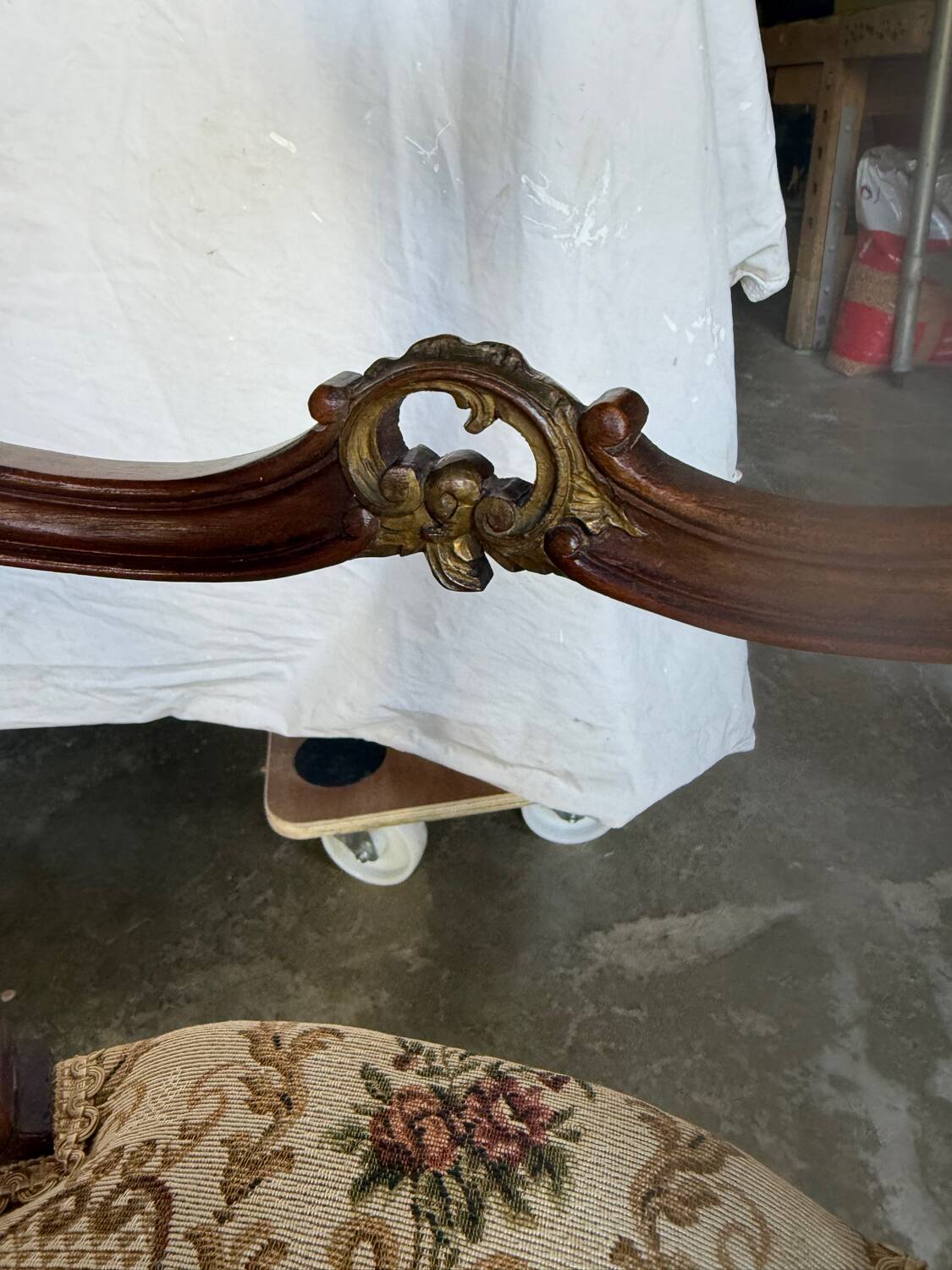 Louis XV bedroom chairs