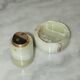 Table ornament in onyx and ashtray - Vintage