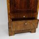 Secretary - Hand polished birch & intarsia - 2 drawers - 1840s