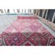 Tapis couloir turc vintage noué à la main des années 1960 - 82x361