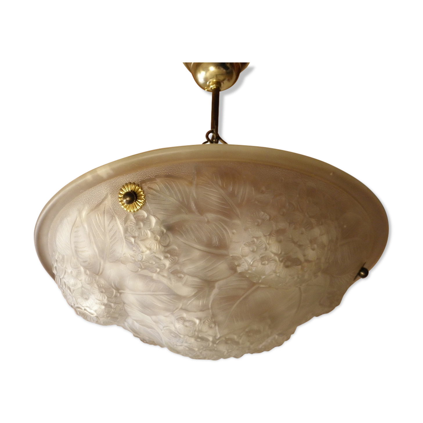 Art Deco basin suspension