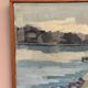 Original Swedish Oil On Canvas – “Seascape” By Gustaf Olsson – Signed – Vintage & Framed – 50 × 30 Cm (19.7" × 11.8")