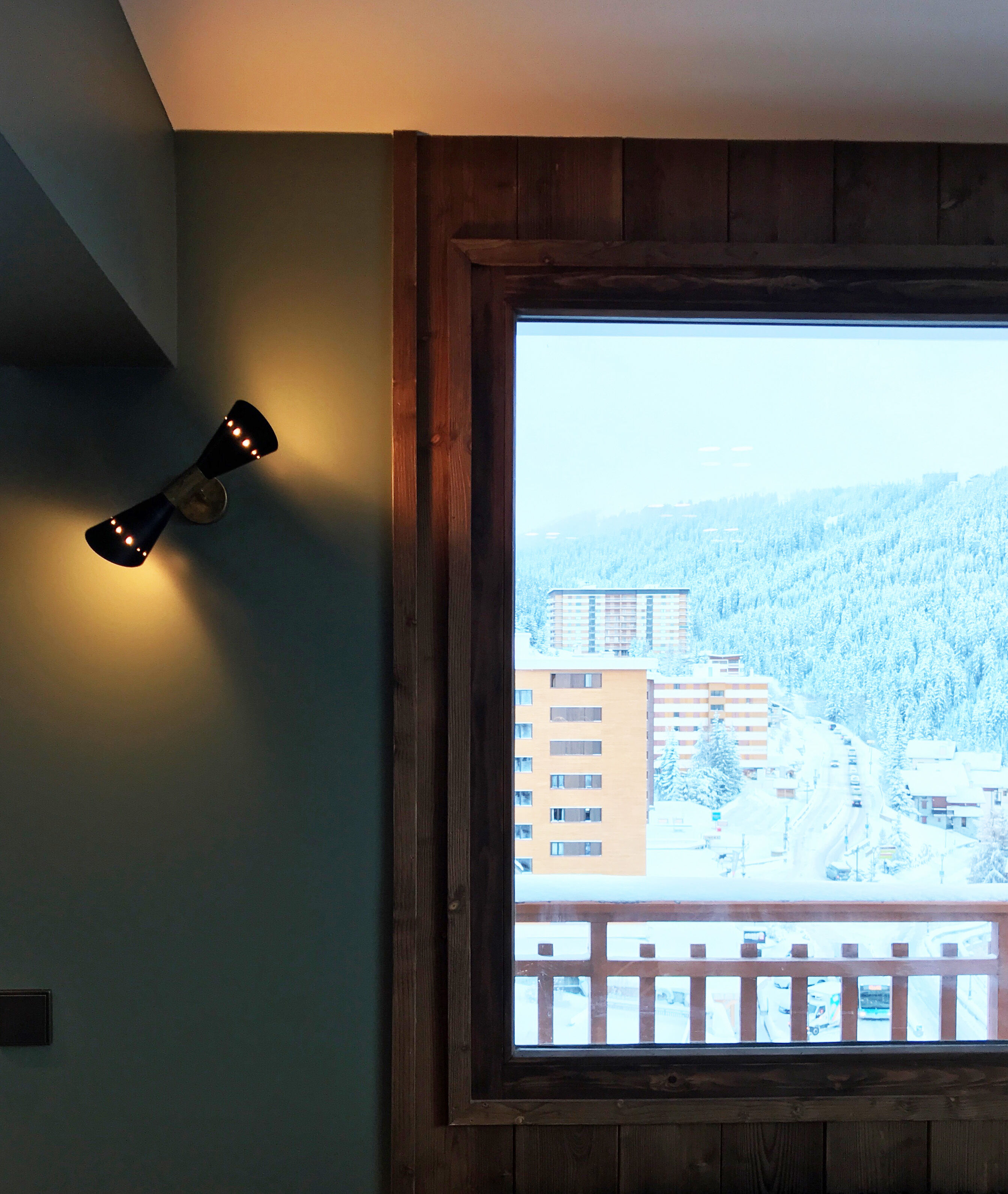 Wall lamps in the style of Italian creations of the 50s