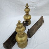 Pair of Louis Philippe period bronze channels