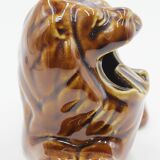 Ceramic lion ashtray