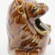 Ceramic lion ashtray