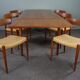 Set of 6 chairs and dining table Niels Otto Møller