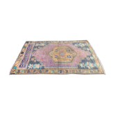 Tapis turc oushak 143x80 cm vintage
