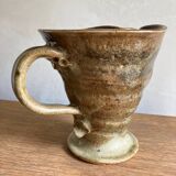 Pyrite stoneware pitcher