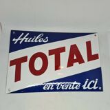 Enamelled plate total