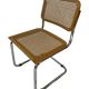 Cesca design chair b32 model in chrome