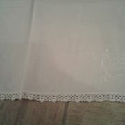 Set of 8 cotton towels and cotton lace