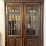 Antique wardrobe in neo-Gothic style