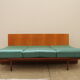 Mid century sofabed in walnut by jindrich halabala for up zavody, 1950´s